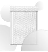 Metronic Bubble Mailers 4x8 Inch 100 Pack Usable Size 4x7