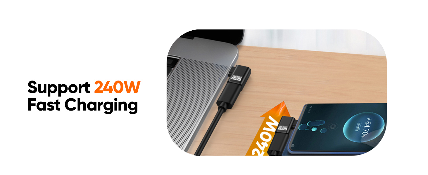 Support 240W Fast Charging
