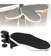 Computer Arm Rest Support Extender for Desk, Adjustable Rotating Arm Wrist Rest Pad Holder, Ergon...