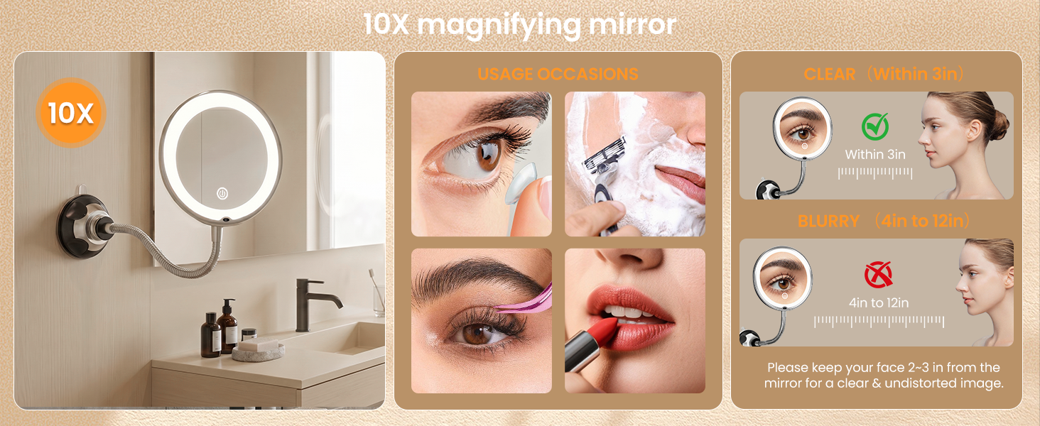 magnifying mirror