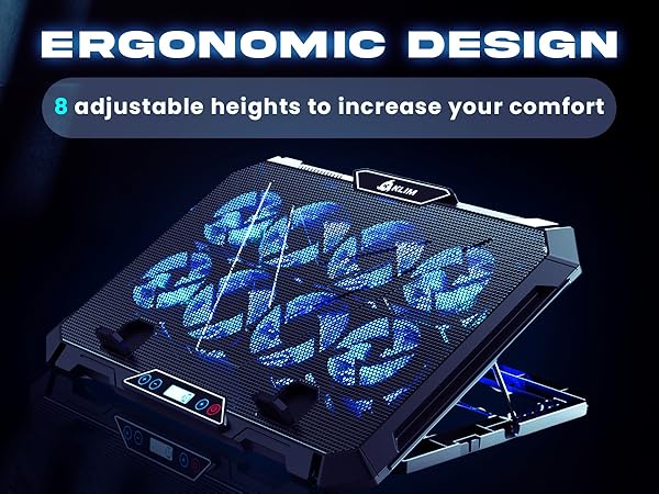 KLIM V8 Laptop Cooling Pad