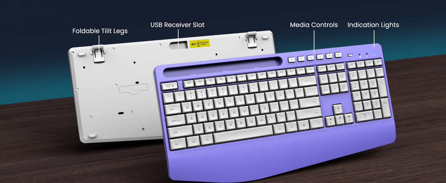 RGB keyboard and mouse