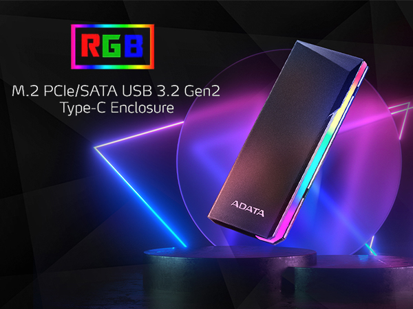 M.2 PCIe/SATA SSD Enclosure