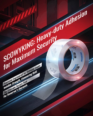 Heavy Duty Packing Tape Clear Ultra Strong Packaging Tape Refills for Shipping Moving Sealing