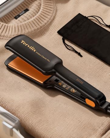 flat iron for curly hair