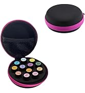 BLIRITEL EVA Essential Oils Organizer Bag,Hard Shell Essential Oil Storage Carrying Case for 12 B...