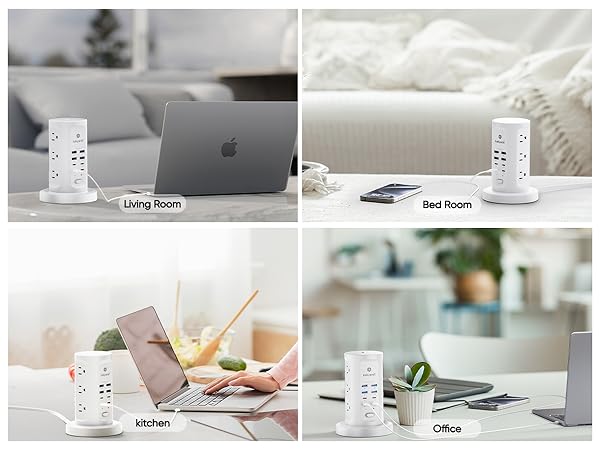 Be used in various places such as the living room, bedroom, kitchen and office.