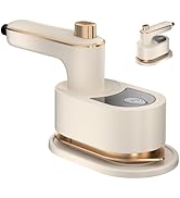Travel Steamer Iron, Mini Portable Steam Ironing Machine with 30S Quick Preheating, A Must-have M...