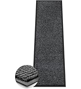 Azadx 3'x10' Indoor Outdoor Door Mat Heavy Duty Front Door Mat Ultra Absorbent Muddy Dirt Resist ...