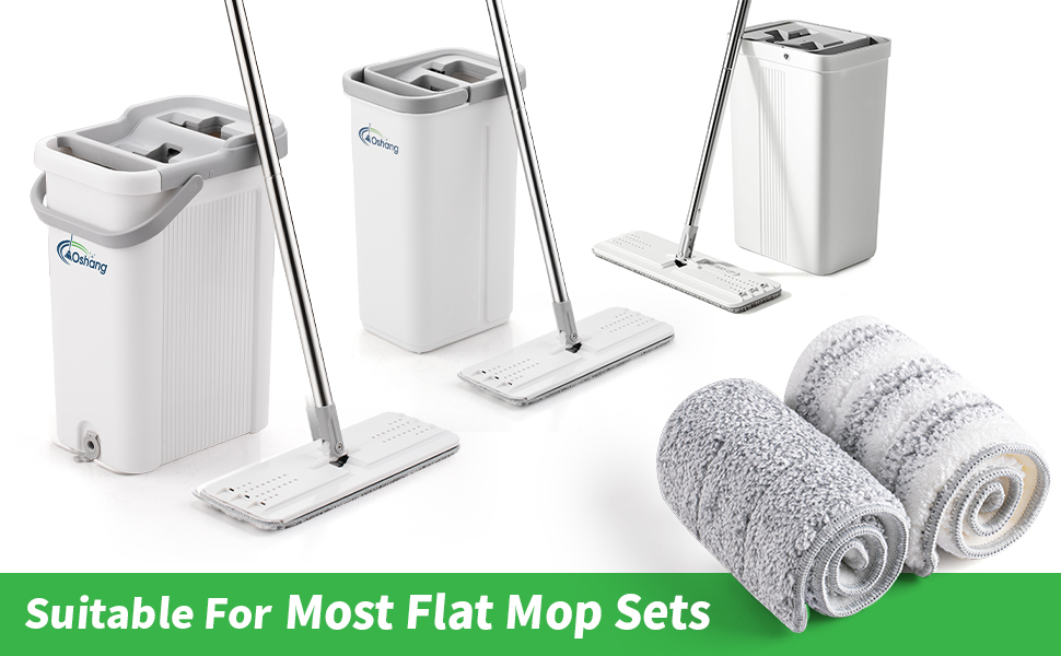 flat mop pads heads refills replacement