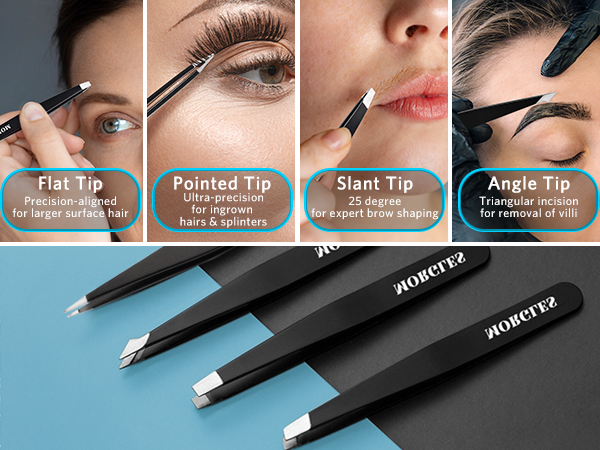 tweezers and nail clipper set