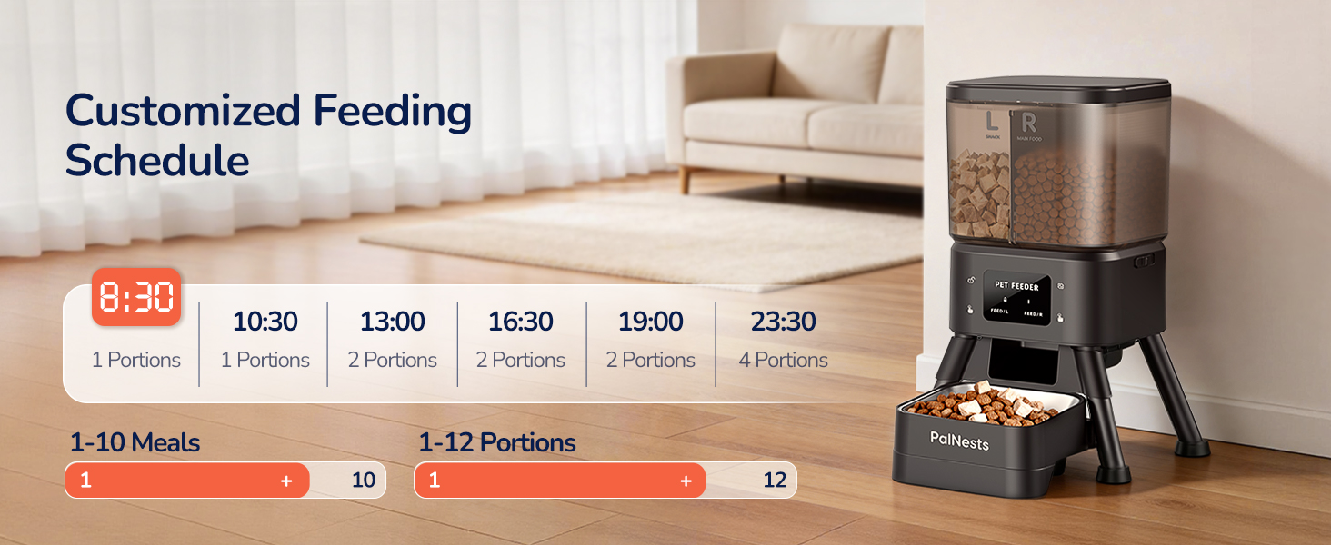 PalNests automatic pet feeder