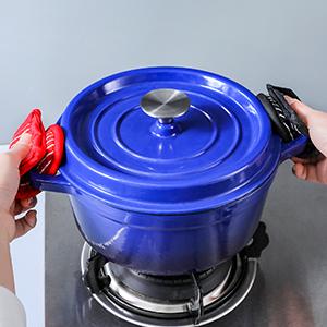 cast iron handle covers heat resistant