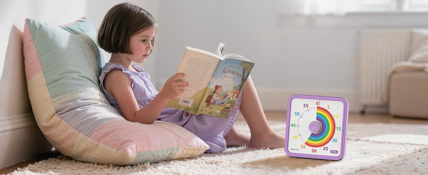 visual timer for reading regular the learning time