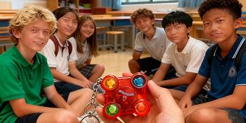 Friends competing in a fun memory challenge
