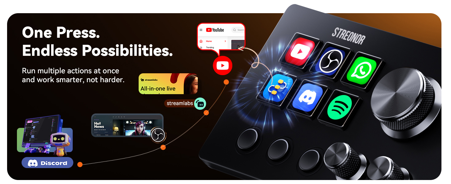 stream controller deck