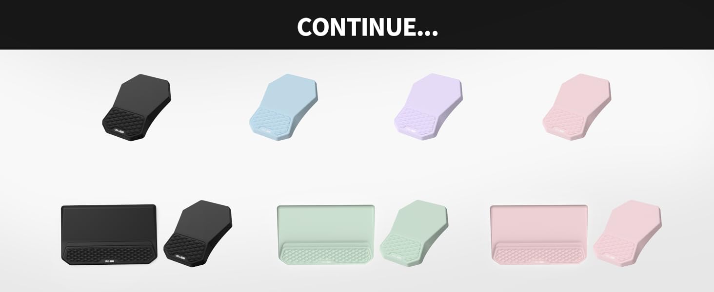 Ergonomic Mouse Pad Wrist Rest Support