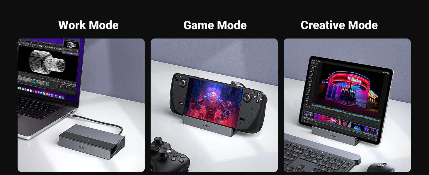 ugreen steam deck dock