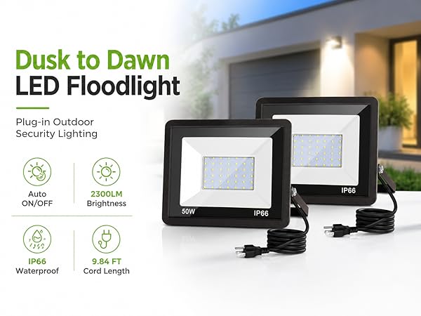 dusk to dawn outdoor lighting