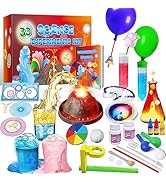 UNGLINGA 33 Experiments Science Kit for Kids Age 4-6-8-10, Science Project STEM Toys Gifts for 4 ...