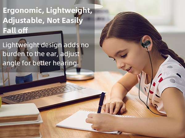usb c headphone over ear hook