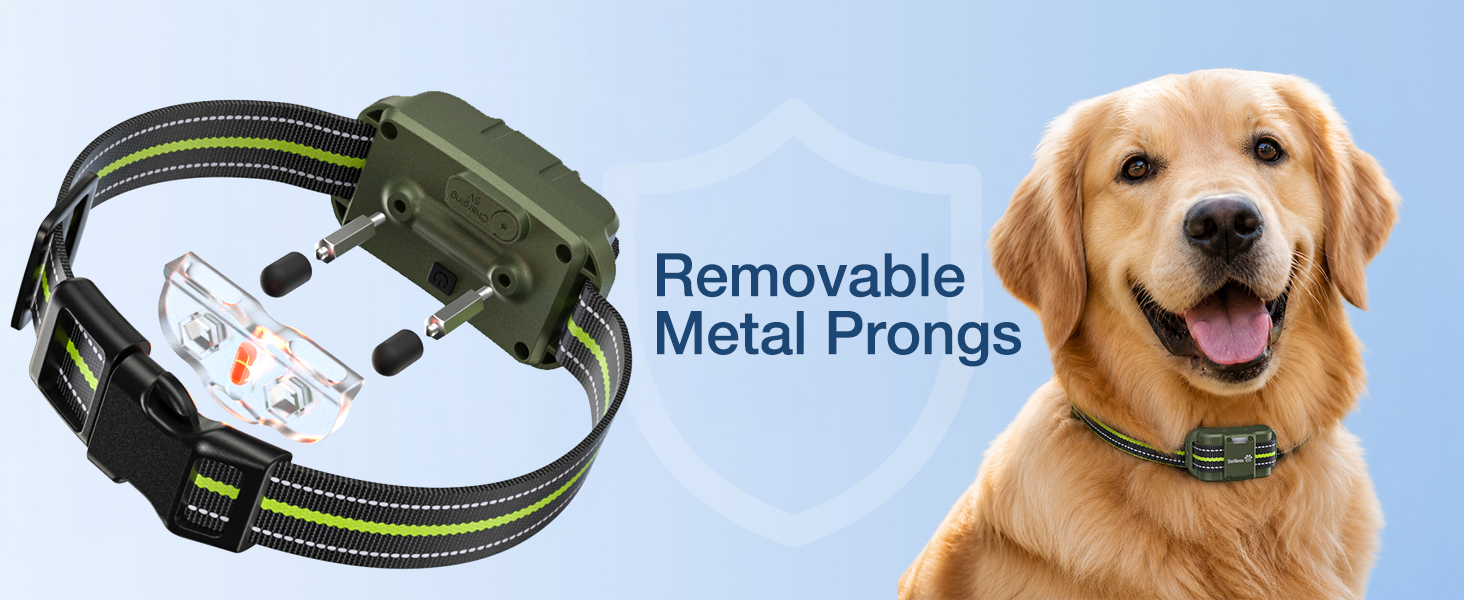 DeeWaves dog training collar with remote ,e collar for dogs training,shock collar for large dog