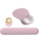 DINKY Keyboard Wrist Rest Mouse Pad, Ergonomic Mousepad with PU Base, Pain Relief & Easy Typing D...