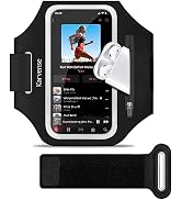 Karvense Phone Holder for Running-Arm Band for Running for iPhone & Samsung Galaxy, Cell Phone Ar...
