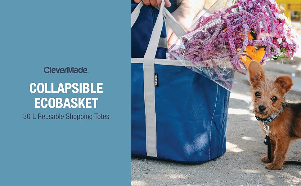 totes lunch box carrier gifts market handle bin wire folding top cloth fabric carrying caddy shopper