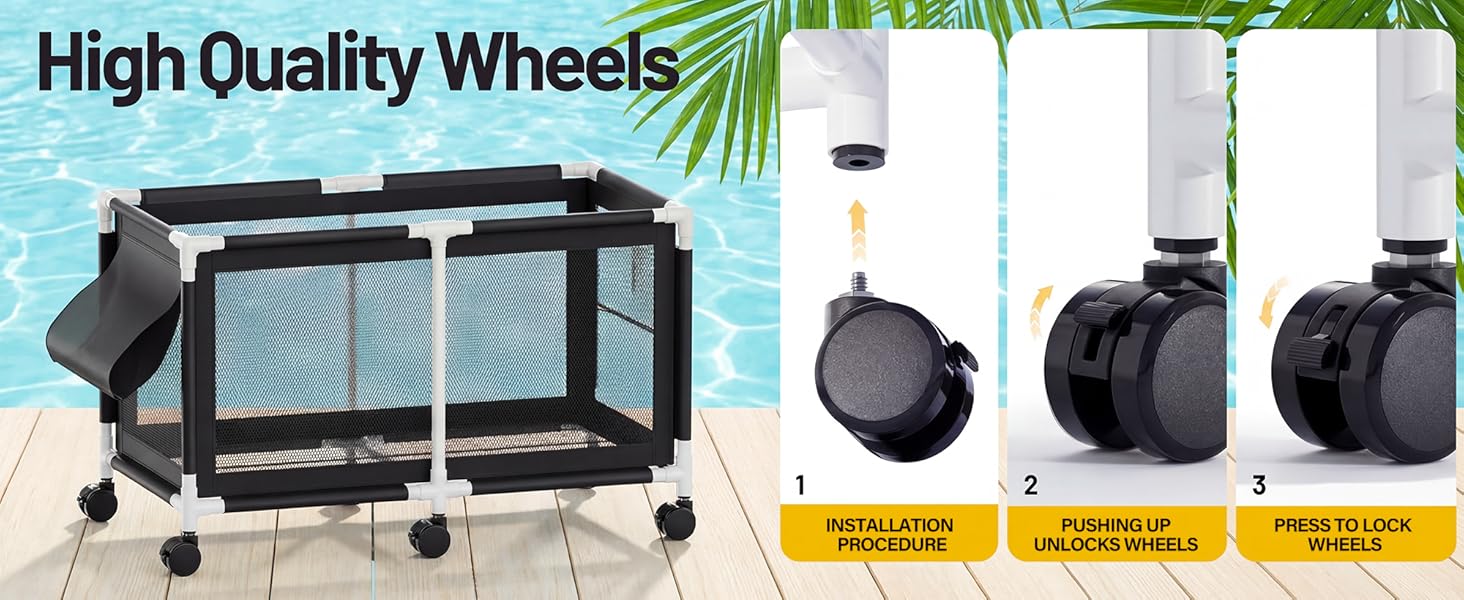 Pool Storage Bin