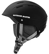 OutdoorMaster Kelvin II Ski Helmet - Snow Sport Helmet Snowboard Helmet for Men Women & Youth