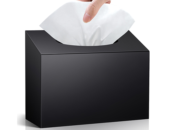 Acrylic Hand Towel Box Cover Compatible with Kleenex