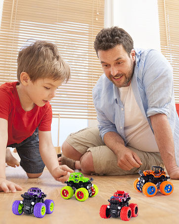 friction powered monster truck toys