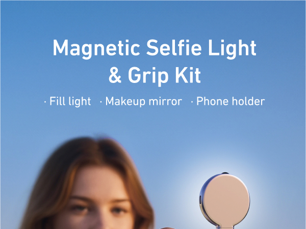 Fun Shot Magnetic Phone Camera Grip and Selfie Light