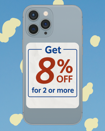 8% Off