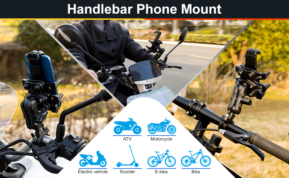 Motorcycle Phone Mount 6