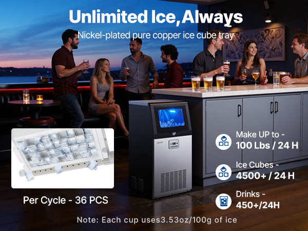 commercial ice maker machine