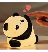 R YRHH-PET Kungfu Pose Panda Night Light, Squishy Cute Lamp Baby Panda Gift | White Elephant Gift...