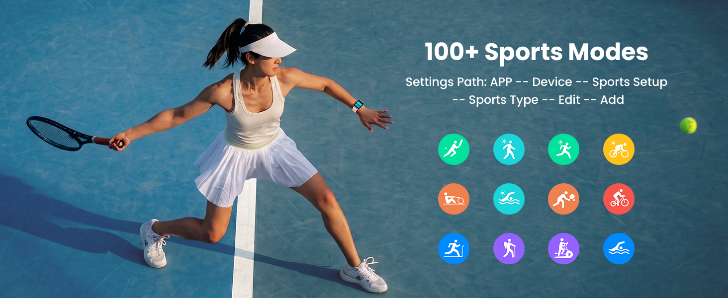 100+ Sports Modes