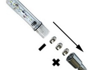 Install batteries correctly