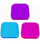 3Pcs Square Plastic Magnetic Pin Cushion Anti Loss Sewing Pin Needle Storage Holder Magnetic Push...