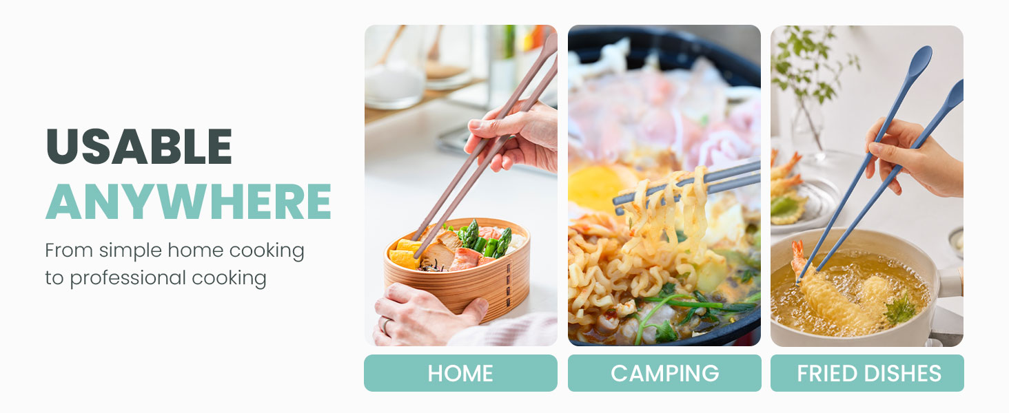 Suitable for all cooking styles, from beginners to experts