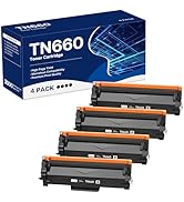WEAREC Compatible Toner Cartridge Replacement for Brother TN660 TN-660 TN630 High Yield Work with...