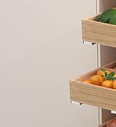 graffitimaster Pull Out Cabinet Organizer, Wood Slide Out Wood Drawer for Kitchen, Bedroom, Livin...