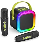 Mini Karaoke Machine for Kids, Christmas Birthday Gifts for Girls Boys Toy 4, 5, 6, 7, 8, 9, 10, ...