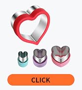 Heart-Shaped Cookie Cutter Set