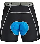 baleaf Men's 3D Padded Bike Shorts Cycling Underwear MTB Liner