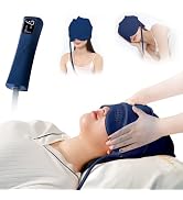 TEMPTIPS Head Massager Scalp,Rechargeable Massager Airbag for Head,Electric Percussion with Porta...
