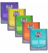C-Line 7-Pocket Vertical Expanding Backpack Organizer File, 1 File, Color May Vary (58700), Assor...