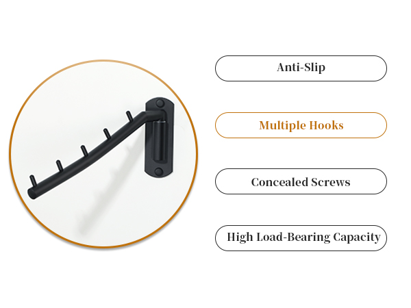 clothes rack wall mount